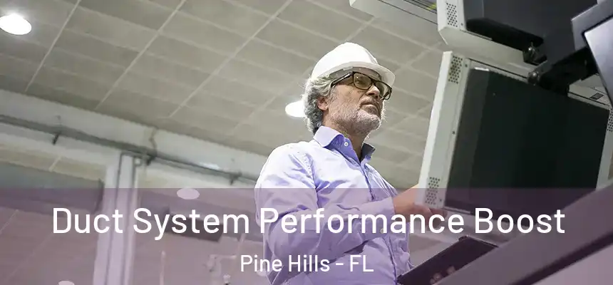 Duct System Performance Boost Pine Hills - FL